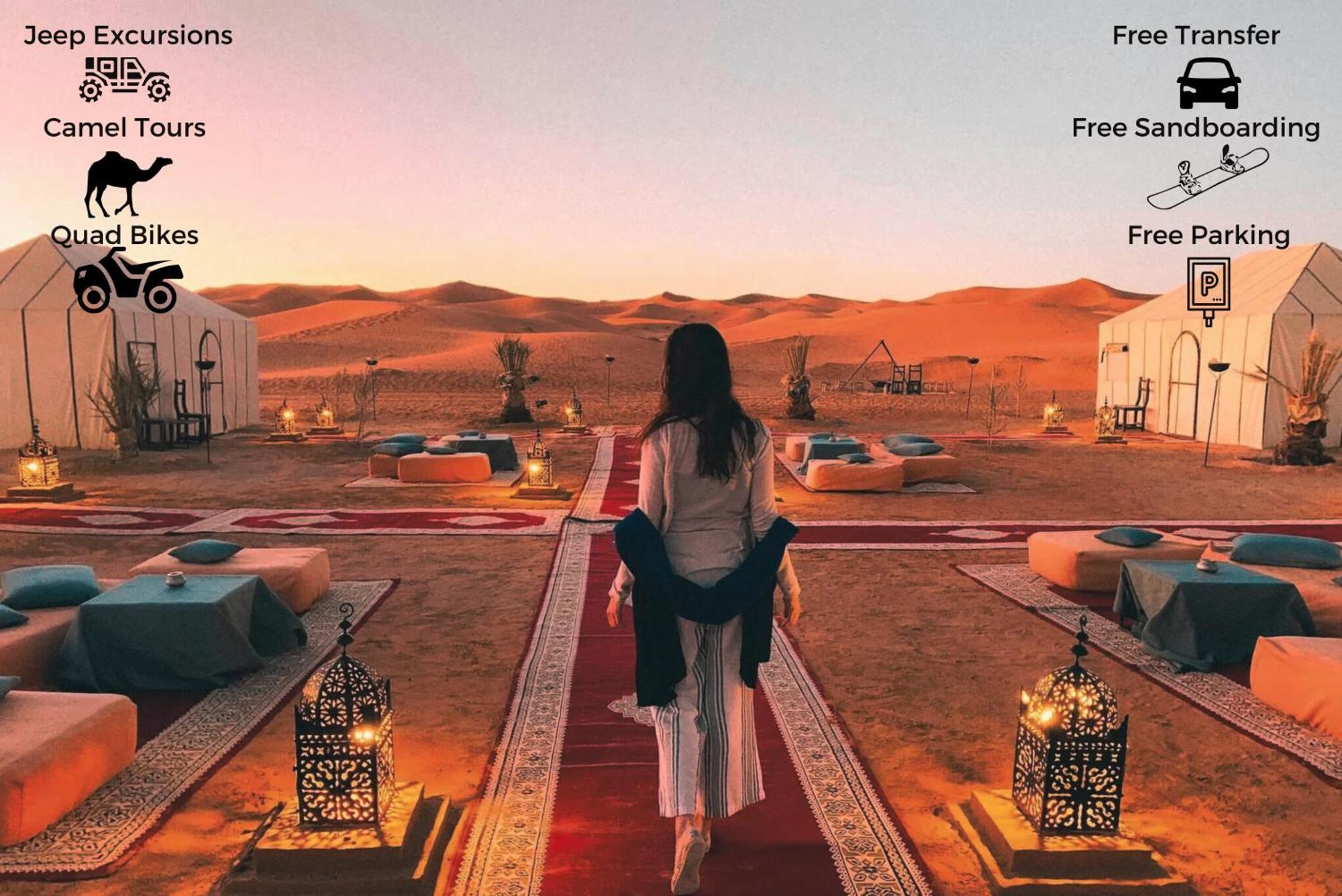 Luxurious Merzouga Desert Camps Εξωτερικό φωτογραφία